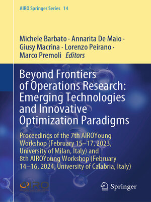 cover image of Beyond Frontiers of Operations Research